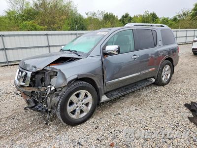 2014 NISSAN ARMADA PLATINUM 5N1BA0NF3EN610693 - główne zdjęcie licytacji z USA - miniatura