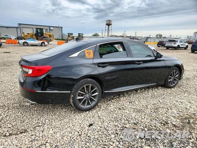 Trzecie zdjęcie samochodu z tyłu: 2021 HONDA ACCORD EXL VIN:1HGCV1F57MA069275 - miniatura