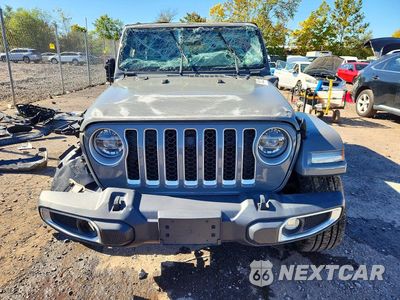 Piąte zdjęcie samochodu w środku: 2021 JEEP WRANGLER UNLIMITED SAHARA 4XE VIN:1C4JJXP65MW642866 - miniatura