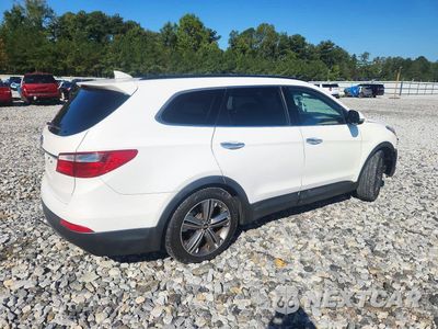 Trzecie zdjęcie samochodu z tyłu: 2014 HYUNDAI SANTA FE GLS VIN:KM8SR4HF6EU047933 - miniatura