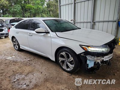 Czwarte zdjęcie samochodu z boku: 2018 HONDA ACCORD EX VIN:1HGCV1F46JA045469 - miniatura