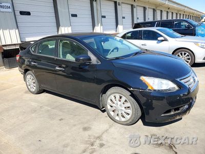 Czwarte zdjęcie samochodu z boku: 2013 NISSAN SENTRA S VIN:3N1AB7AP1DL788107 - miniatura