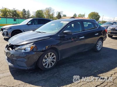 2019 NISSAN SENTRA SV 3N1AB7AP5KL614795 - główne zdjęcie licytacji z USA - miniatura