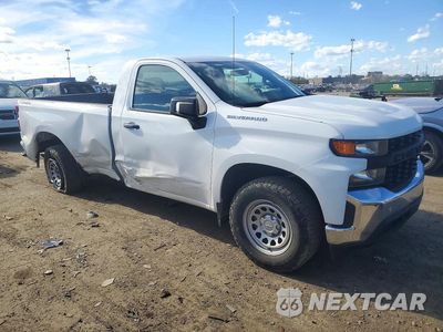 Czwarte zdjęcie samochodu z boku: 2020 CHEVROLET SILVERADO K1500 VIN:3GCNYAEH3LG246253 - miniatura