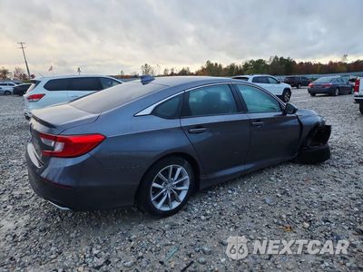 Trzecie zdjęcie samochodu z tyłu: 2021 HONDA ACCORD LX VIN:1HGCV1F1XMA026398 - miniatura