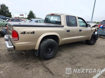 Trzecie zdjęcie samochodu z tyłu: 2004 DODGE DAKOTA QUAD SLT VIN:1D7HG48N44S732458 - miniatura