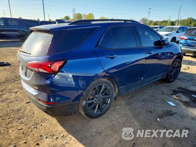 Trzecie zdjęcie samochodu z tyłu: 2022 CHEVROLET EQUINOX RS VIN:3GNAXMEV2NS171707 - miniatura