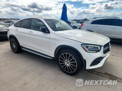 Czwarte zdjęcie samochodu z boku: 2021 MERCEDES-BENZ GLC COUPE 300 4MATIC VIN:W1N0J8EB1MF912265 - miniatura