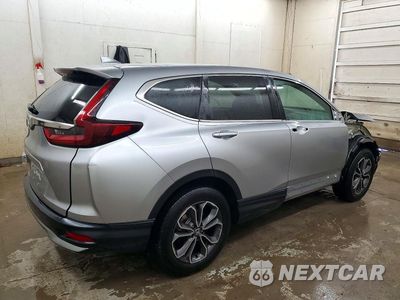 Trzecie zdjęcie samochodu z tyłu: 2020 HONDA CR-V EX VIN:2HKRW1H57LH403654 - miniatura