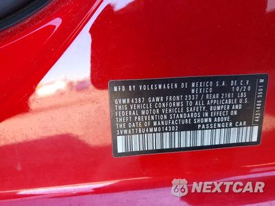Zdjęcie 12 z 12 samochodu: 2021 VOLKSWAGEN JETTA GLI VIN:3VW6T7BU4MM014302 - miniatura