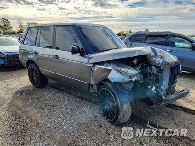 Czwarte zdjęcie samochodu z boku: 2007 LAND ROVER RANGE ROVER HSE VIN:SALME15417A261249 - miniatura