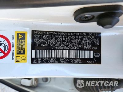 Zdjęcie 12 z 12 samochodu: 2013 LEXUS CT 200 VIN:JTHKD5BH6D2141452 - miniatura