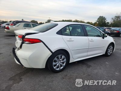 Trzecie zdjęcie samochodu z tyłu: 2020 TOYOTA COROLLA LE VIN:JTDEPRAEXLJ103070 - miniatura