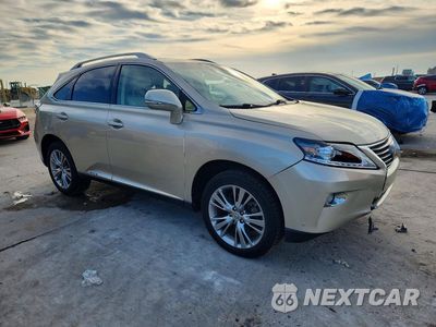 Czwarte zdjęcie samochodu z boku: 2013 LEXUS RX 450H VIN:JTJBC1BAXD2440231 - miniatura