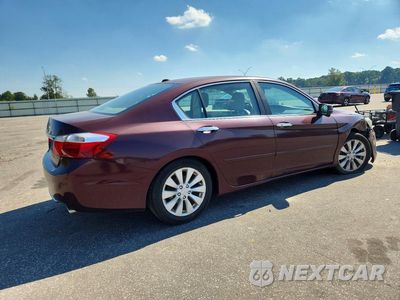 Trzecie zdjęcie samochodu z tyłu: 2013 HONDA ACCORD EXL VIN:1HGCR2F87DA054859 - miniatura