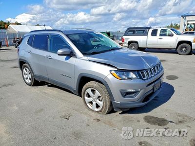 Czwarte zdjęcie samochodu z boku: 2018 JEEP COMPASS LATITUDE VIN:3C4NJDBB6JT345305 - miniatura