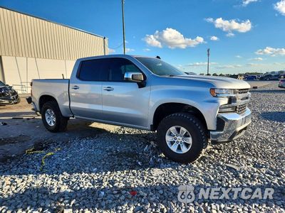 Czwarte zdjęcie samochodu z boku: 2021 CHEVROLET SILVERADO VIN:1GCPWCED4MZ320918 - miniatura