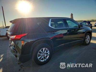 Trzecie zdjęcie samochodu z tyłu: 2020 CHEVROLET TRAVERSE LS VIN:1GNERFKW1LJ280484 - miniatura