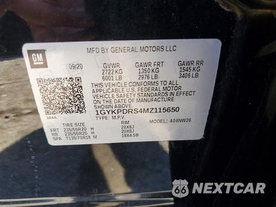 Zdjęcie 13 z 13 samochodu: 2021 CADILLAC XT6 PREMIUM LUXURY VIN:1GYKPDRS4MZ115650 - miniatura