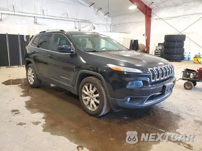 Czwarte zdjęcie samochodu z boku: 2014 JEEP CHEROKEE LIMITED VIN:1C4PJMDB7EW140405 - miniatura