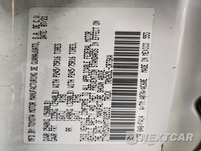 Zdjęcie 12 z 12 samochodu: 2021 TOYOTA TACOMA SR VIN:3TYRX5GNXMT028512 - miniatura