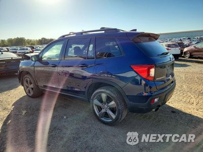Drugie zdjęcie samochodu z przodu: 2019 HONDA PASSPORT TOURING VIN:5FNYF8H95KB002799 - miniatura