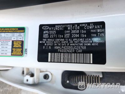 Zdjęcie 12 z 12 samochodu: 2025 HYUNDAI ELANTRA LIMITED VIN:KMHLP4DG9SU029768 - miniatura
