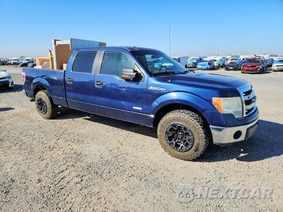 Czwarte zdjęcie samochodu z boku: 2013 FORD F150 SUPERCREW VIN:1FTFW1CT7DFC50245 - miniatura