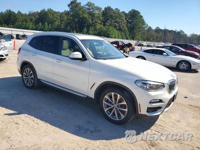 Czwarte zdjęcie samochodu z boku: 2019 BMW X3 SDRIVE30I VIN:5UXTR7C56KLR51631 - miniatura
