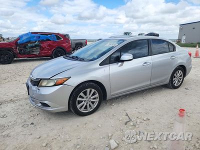 2012 HONDA CIVIC EX 2HGFB2F86CH603629 - główne zdjęcie licytacji z USA - miniatura