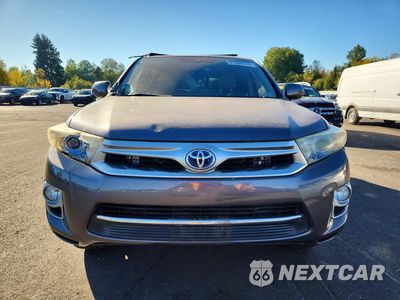 Piąte zdjęcie samochodu w środku: 2012 TOYOTA HIGHLANDER HYBRID LIMITED VIN:JTEDC3EH4C2005117 - miniatura