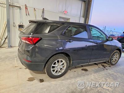 Trzecie zdjęcie samochodu z tyłu: 2022 CHEVROLET EQUINOX LS VIN:3GNAXHEVXNS206789 - miniatura