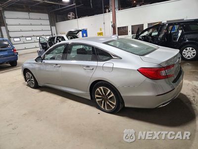 Drugie zdjęcie samochodu z przodu: 2018 HONDA ACCORD HYBRID VIN:1HGCV3F1XJA012217 - miniatura