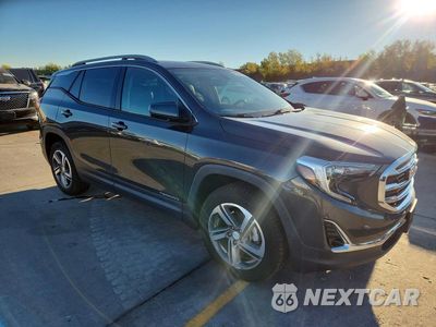Czwarte zdjęcie samochodu z boku: 2019 GMC TERRAIN SLT VIN:3GKALVEV2KL157424 - miniatura