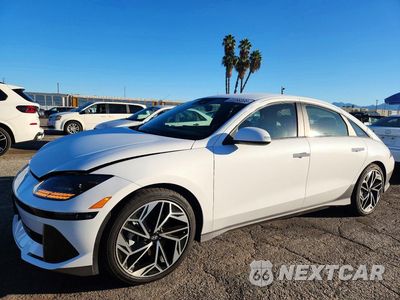 2024 HYUNDAI IONIQ 6 SEL KMHM34ACXRA062646 - główne zdjęcie licytacji z USA - miniatura