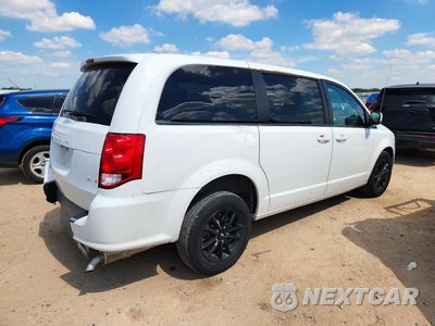 Trzecie zdjęcie samochodu z tyłu: 2020 DODGE GRAND CARAVAN GT VIN:2C4RDGEG2LR179131 - miniatura