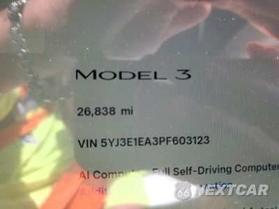 Zdjęcie 9 z 12 samochodu: 2023 TESLA MODEL 3 VIN:5YJ3E1EA3PF603123 - miniatura