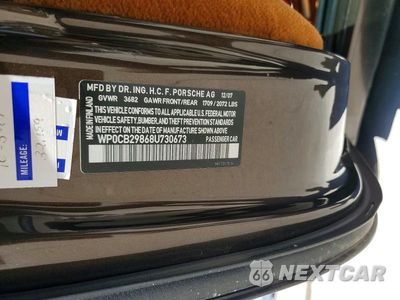 Zdjęcie 12 z 12 samochodu: 2008 PORSCHE BOXSTER S VIN:WP0CB29868U730673 - miniatura