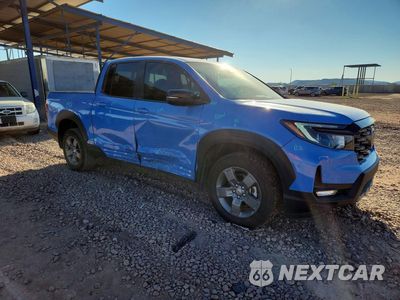 Czwarte zdjęcie samochodu z boku: 2024 HONDA RIDGELINE TRAIL SPORT VIN:5FPYK3F61RB032505 - miniatura