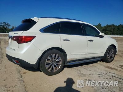 Trzecie zdjęcie samochodu z tyłu: 2014 ACURA MDX TECHNOLOGY VIN:5FRYD3H49EB018231 - miniatura