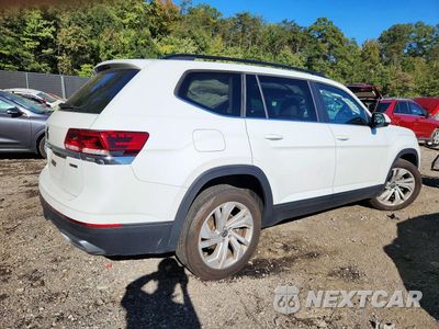 Trzecie zdjęcie samochodu z tyłu: 2022 VOLKSWAGEN ATLAS SE VIN:1V2KR2CA9NC534908 - miniatura