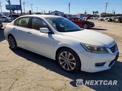 Czwarte zdjęcie samochodu z boku: 2015 HONDA ACCORD SPORT VIN:1HGCR2F51FA139575 - miniatura