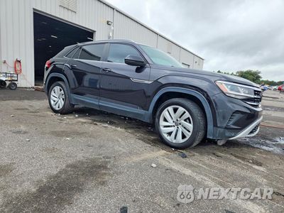 Czwarte zdjęcie samochodu z boku: 2021 VOLKSWAGEN ATLAS CROSS SPORT SE VIN:1V2WC2CAXMC216149 - miniatura