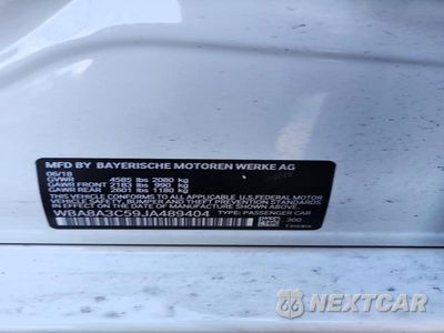 Zdjęcie 12 z 12 samochodu: 2018 BMW 320 XI VIN:WBA8A3C59JA489404 - miniatura