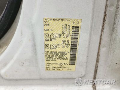 Zdjęcie 13 z 13 samochodu: 2014 NISSAN NV 2500 VIN:1N6BF0LX4EN109472 - miniatura