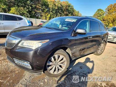 2014 ACURA MDX TECHNOLOGY 5FRYD4H4XEB021418 - główne zdjęcie licytacji z USA - miniatura