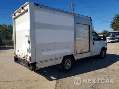 Trzecie zdjęcie samochodu z tyłu: 2018 CHEVROLET EXPRESS DELIVERY TRUCK VIN:1GB0GRFP4J1333287 - miniatura