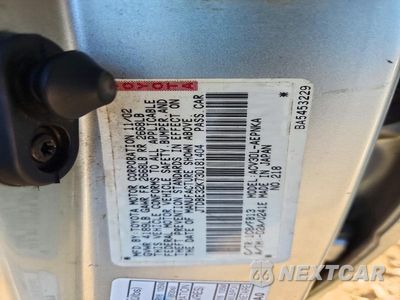 Zdjęcie 12 z 12 samochodu: 2003 TOYOTA CAMRY LE VIN:JTDBE32K730181404 - miniatura