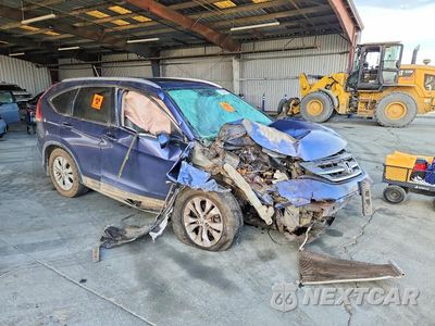 Czwarte zdjęcie samochodu z boku: 2014 HONDA CR-V EXL VIN:2HKRM4H79EH605892 - miniatura
