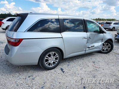 Trzecie zdjęcie samochodu z tyłu: 2012 HONDA ODYSSEY EXL VIN:5FNRL5H67CB055989 - miniatura
